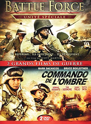 Coffret guerre 2 films : battle force ; commando de l'ombre [FR Import]