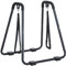 HOMCOM Dipstation Dip Ständer Barren Dips mit Schlingentrainer, Stahl, Schwarz, 90x81x92,5cm