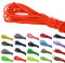 Roban Fashion 10 m elastische Gummikordel 3mm Gummischnur Elastische Kordel Hutgummi Auswahll aus 32 Farben,Neon orange