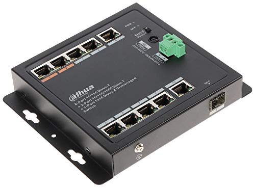 Dahua - Switch 11 porte di cui 8 PoE - PFS3111-8ET-96-F