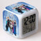 SXWY La Reine des Neiges Réveil numérique, lumières colorées réveil de l'humeur Horloge carrée Disponible Chargement USB adapté aux Cadeaux spéciaux pour Enfants garçons et Filles (05)