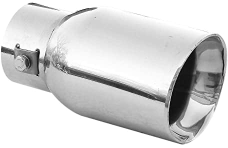 Auspuffblende Endrohr Auspuff Universell Schalldampfer Sport Rund Sportauspuff Endrohrblenden Blende Edelstahl AutoHobby