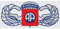 11cm Hochwertiger Auto-Aufkleber Sticker Decal Autoaufkleber Aufkleber-Folie Wetterfest Army 82Nd Airborne Wings Big F1891