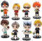 Haikyuu Figuren,8Pcs Haikyu Spielzeug,Actionfiguren Figur10Cm, Action Figures,Kids' Play Haikyuu Action Figures, Figuren Kinder Für Einen Kindergeburtstag.