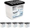 EPISENT Interior Dehumidifier, 1000ml Moisture Absorber, Helps Absorb Damp, Mildew, Mold, and Condensation - Ideal for Home and Office - Disposable Interior Dehumidifier PACK OF 5