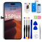 EFaith for iPhone 15 plus Screen Replacement 6.7 Full HD LCD Display, 3D Touch Screen Digitizer Frame Assembly with Repair Tools Kit，Adhesive and Tempered Glass for Model A3094, A2847, A3093, A3096