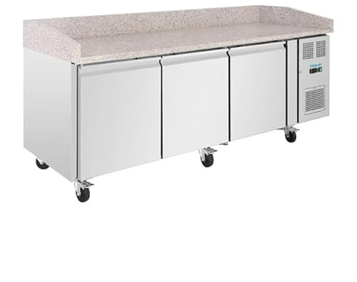Polar Bakery Counter Fridge with Granite Work Surface, 634Ltr | Heavy-duty commercial build delivers reliable, intensive cooling performance required in demanding catering environments.