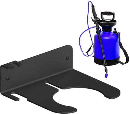Support de pulvérisateur de jardin – Organisateur d'outils de jardin, support mural pour bouteille pulvérisateur, économise de l'espace – Support de rangement pour outils de garage | Pour cours