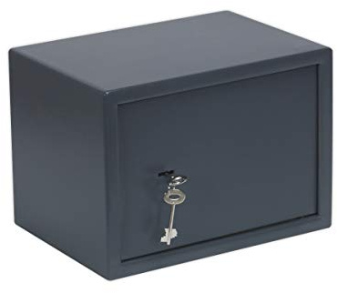 Sealey SKS01 Key Lock Security Safe, 350mm x 250mm x 250mm, Black