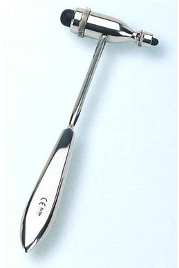 Reflexhammer mit Metallgriff nach Trömner, Körpervermessung, Funktionsmessung, Diagnostik