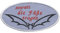 Aufnäher - Fledermaus - 00361 - Gr. ca. 8 x 4 cm - Patches Stick Applikation
