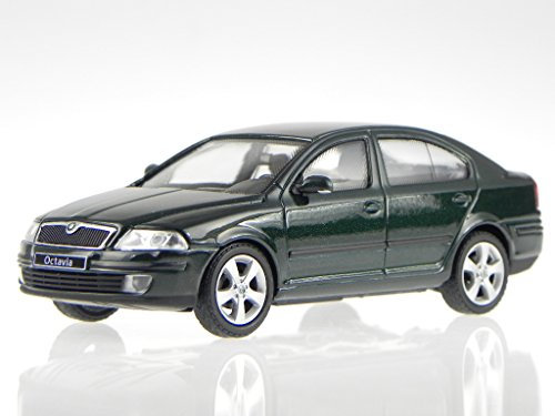 Skoda Octavia 2005 natur gruen Modellauto 143AB-001H Abrex 1:43