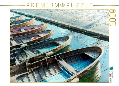 CALVENDO Puzzle EIN Motiv aus dem Kalender Nostalgische Welt der Boote | 1000 Teile Lege-Größe 64 x 48 cm Foto-Puzzle für glückliche Stunden