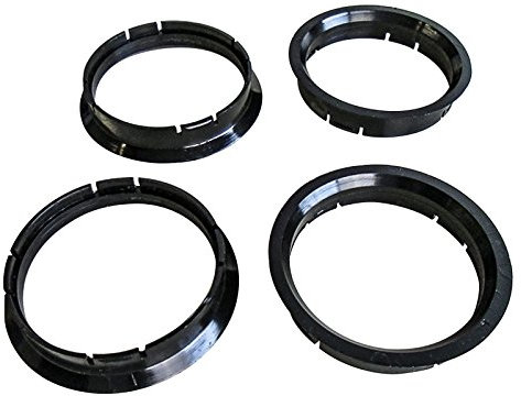 4x Zentrierringe Durchmesser: Aussen 63,3 mm + Innen 58,1 mm
