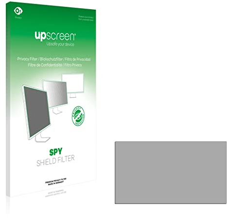 upscreen 23 Blickschutzfilter für 23,0 Zoll All-In-One PCs (58.4 cm) [510 x 287 mm, 16:9] - Blickschutzfolie Anti-Spy, Privacy Filter