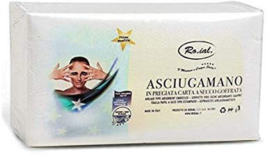VIRSUS 1 Confezione da 60pz di Asciugamani di Carta a Secco Goffratura a S 35x67cm Monouso Massima Assorbenza per Parrucchieri, Barbieri, Estetiste