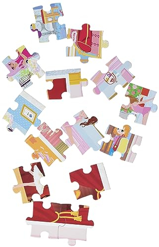 Janod - Puzzle für Kinder Tanzschule, 100 Teile - Lernspiel - Feinmotorik und Konzentration - Koffer mit Griff - FSC-zertifiziert - Ab 6 Jahren, J02616