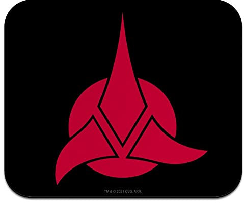 Star Trek Klingon Shield Low Profile Thin Mouse Pad Mousepad