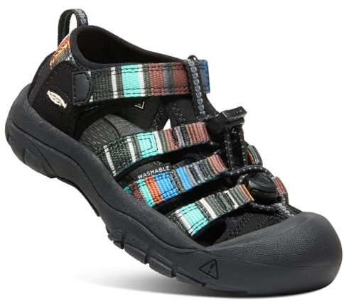 KEEN Newport H2 Closed Toe Sandalen, Raya Black/Black, 24 EU