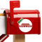 Beauty Gift Tiananmen Vorsitzender Mao Red Chinese Aufkleber Briefkastenaufkleber Kleber