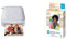 HP Sprocket Tragbarer Fotodrucker (Weiß) und Sprocket 2x3 Zink Fotopapier, 50 Blatt