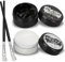 Kit de Pintura Facial de Halloween, Maquillaje de Cosplay de Halloween, Pintura Corporal de Cara Negra Y Blanca, Kit de Maquillaje de Efectos Especiales, Kits de Pintura Facial para Disfraces, para Fi