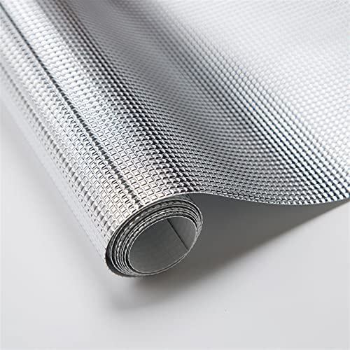 Tapis Fond de Tiroir Antiderapant Non-adhésif, étanches en EVA Non-adhésif Plastique Protection pour Meuble Camping, Sous Evier Cuisine, DIY Tapis de Refrigerateur Placard Etagere Frigo 45 * 150CM ( C