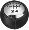AUTOZOCO Pomo perilla de 5 cambios, Pomo 5 velocidades, Palanca Cambio Manual 5 Velocidades, Compatible con 307 3008 407 y Citroen C3 C4 Picasso, apto para varilla 18mm