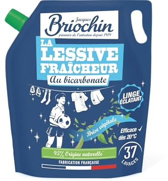 Jacques Briochin Recharge Ma Lessive au bicarbonate de soude - Fraîcheur 1,7L