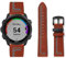 Lederarmband Kompatibel für Garmin Forerunner 245|55|645 Armband Leder Armband Weiches Echtleder für Herren Damen Ersatzarmband Einstellbar Armbänder mit Garmin Forerunner 245|55|645 (K,Leder)