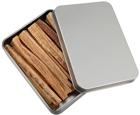SEWACC Palos De Madera Natural Para Encender Iniciadores Rápidos De Para Camping Barbacoa y Actividades Al Aire Herramientas Prácticas Caja