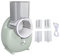 Grattugia elettrica, Affetta Verdure Elettriche Affetta Patate Chopper Multifunzione Affetta Verdure Elettriche Trituratore per Verdure Carote Carote Patate (Green)