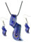 DEARMAMY Halskette Ohrring Ohrringe Für Frauen Statement-halskette Für Frauen Halsketten Aus Sterlingsilber Halsketten Für Damen Aus Sterlingsilber Edelstein-ohrringe Schmuck