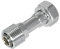 60mm Chrome Radiator Tail Extension (Known as Radiator Valve Extension/Radiator Extension Tails/Radiator Extensions/Radiator Tail Extensions Also Available in 50mm, 60mm and 70mm Long)