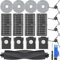 EATBALE Accessories Kit for MOVA P50 Ultra, for Dreame X40 Ultra Complete / X40 Master Robot Vacuum Cleaner 1 Main Brush 4 Side Edge Brush 4 Dust Bag 4 Hepa Filter 4 Mopping Pad Replacement Parts