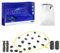 Magnetisches Schachspiel Mit 30 Magneten[3 bis 4 Personen,Mehrspieler] Reisen Schach Magnetisch, Magneten Spiel, Puzzle Checkers Spiel mit Seil für Camping, Familientreffen, Partyspiele