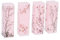 DEARMAMY 4Stücke Leere Lippenstifthülsen Teiliges DIY Kosmetikbehälter Halbtransparentes Design Für Reisen Und Aufbewahrung Für Lippenstift Und Lipgloss