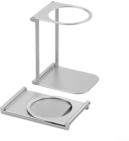 ZiStarlilife Kaffeemaschinen-Halterung, tiefer Platz verstellbar, Edelstahl, für den Außenbereich, tragbarer Kaffeebereiter-Ständer, Zubehör, kompatibel mit mehreren Modellen