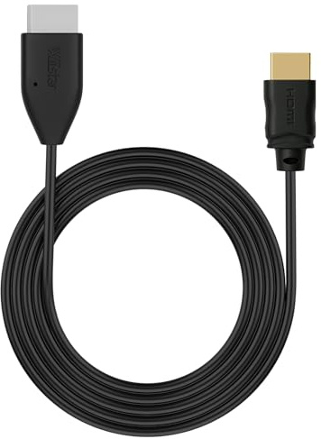AXFEE Cables de Wii a HDMI, 1080P/720P Wii a HDMI Adaptador, Convertidor Audio/Video de Plug and Play, Longitud de 150cm, para HDTV, DVD BLU-Ray, VCR, Proyector