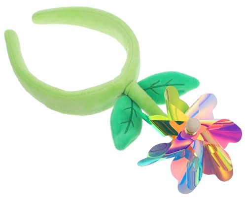 Ciieeo Headband for Washing Face Windmill Flower Hairband Cute Simple Cloth Fashion Headband for Women Teens Suitable for Hair Types Easy to Wear and Take