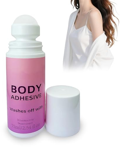 1 Pieza 75ml Pegamento Para La Piel Rollo En La Cuerpo Adhesivo Gran Adherencia Impermeable Duradera Invisible Sin Costuras Apta Para Medias De Compresión Pantimedias Y Tirantes De Sujetador