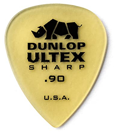 Jim Dunlop 433P.90 Ultex Sharp Player Pack (Pack of 6)