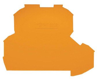 WAGO 2002-2292 END Plate, TOPJOB S Terminal Block; for USE with:2002 Double Deck Terminal Blocks; Accessory Type:END Plate; Product Range:-; Colour:Orange ROHS Compliant: YES