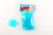 Haargummis Rainbow Loom Türkis Jelly