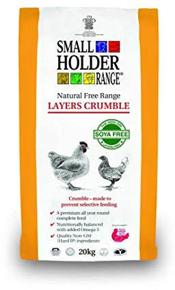 Allen & Page Layers Crumble Complete Poultry Feed, 20 kg