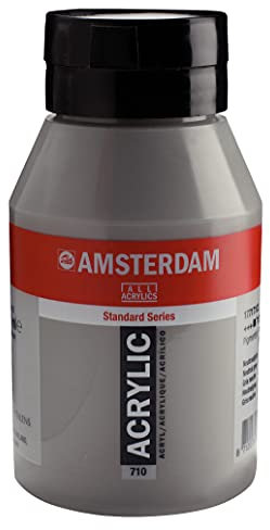 Amsterdam Serie Estándar Bote acrílico 1000ml Gris neutro 710 (17717102)