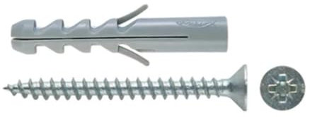 Tassello con vite acciaio SV Fischer 6mm