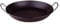 Agnelli Paella sartenes para Pan, Hierro, con 2 Asas en Acero Inoxidable, Negro, 34 cm