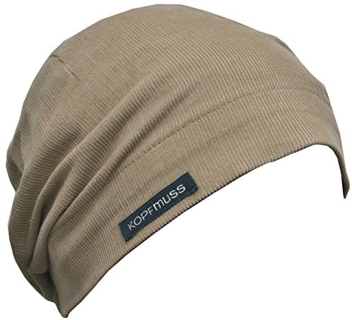 Kopfmuss - Unisex Ungefütterte Cordmütze Sandsteinbeige L