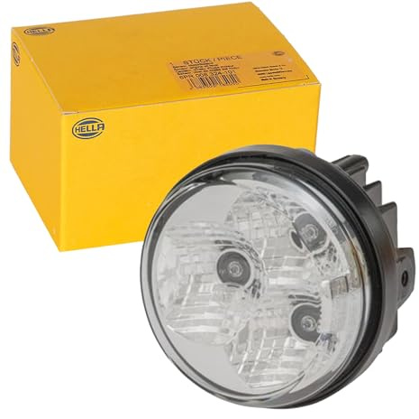 HELLA 2PT 009 599-121 LED-Tagfahrleuchte - 90mm - 24/12V - rund | 2PT 009 599-121, Tagfahrleuchte